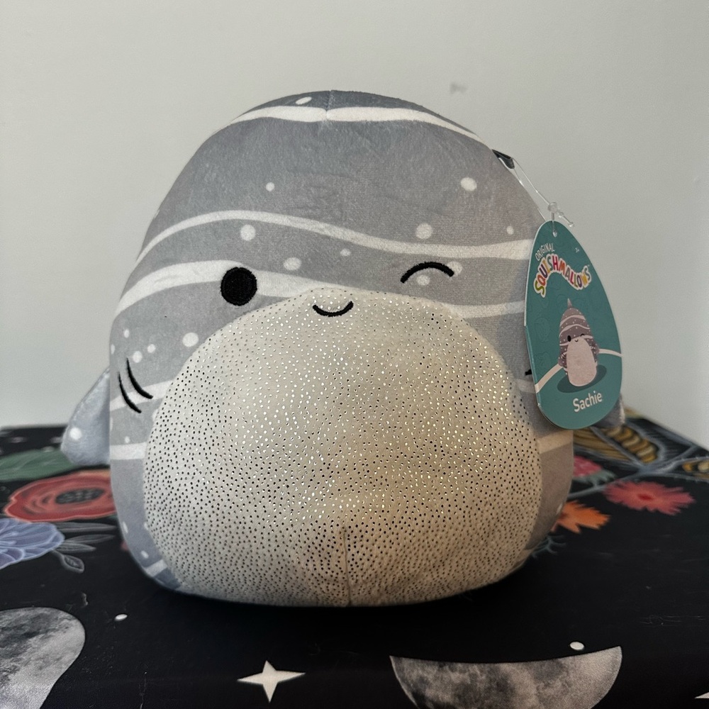 8" Sachie the Whale Shark Squishmallow